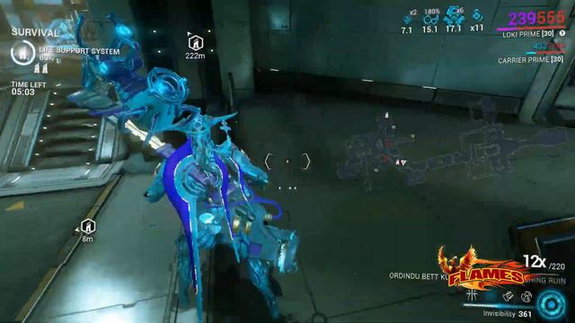 Warframe Io (Jupiter) Mission Survival level 65-80 смотреть онлайн