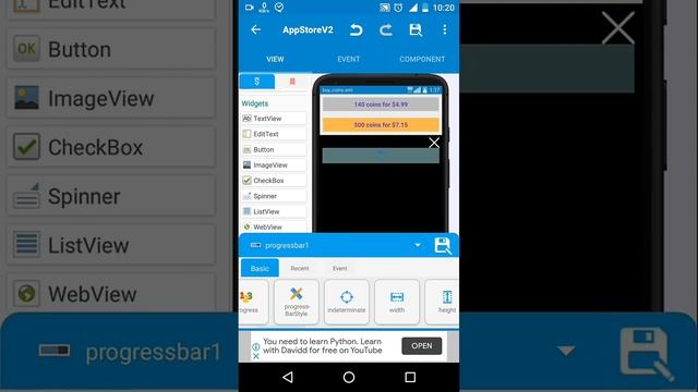 Implement PayPal getway in Android app (Sketchware) using webview | tutorial by JokhioApps смотреть онлайн