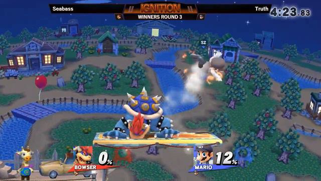 Ignition #74 WINNERS ROUND 3 - Seabass (Bowser) vs Truth (Mario) смотреть онлайн