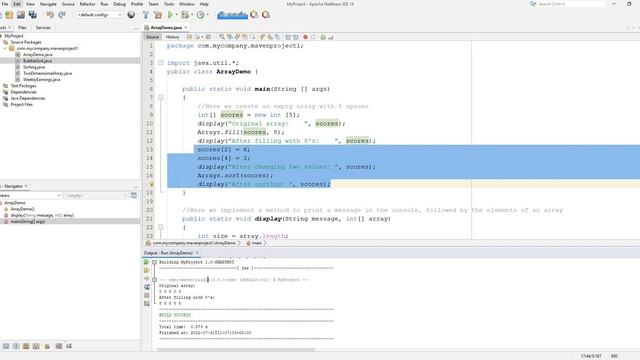 The Arrays Class (Java) - Advanced Array Programming смотреть онлайн