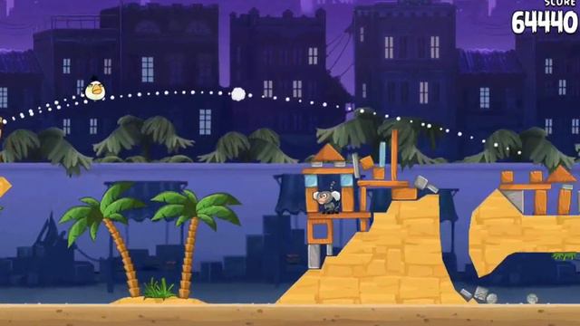 Angry Birds Rio Market Mayhem Level 11 (13-11) Mighty Eagle Walkthrough смотреть онлайн