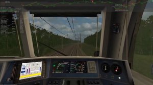 ZDSimulator. Пассажирский поезд № 379 с ТЭП70бс сообщением Орша - Минск по участку Орша - Минск