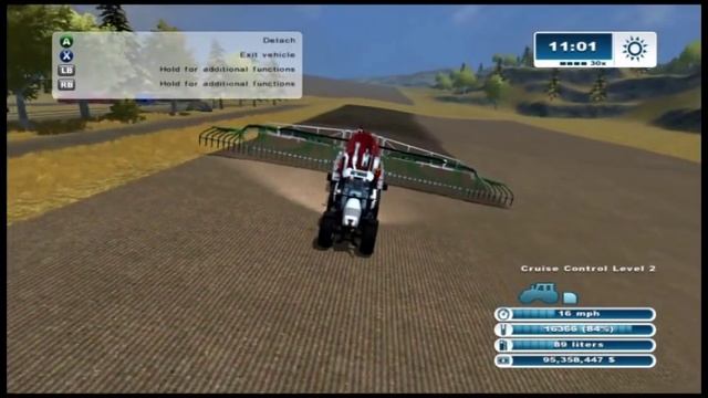 Farming Simulator Xbox 360 Spreading Slurry смотреть онлайн