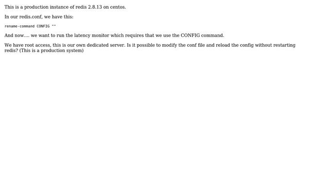 DevOps & SysAdmins: redis: enable a disabled command at run time смотреть онлайн