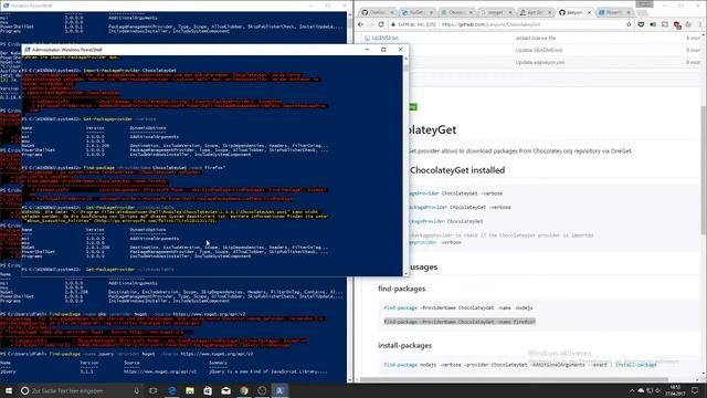 Install PHP on Windows 10 via the builtin package manager OneGet смотреть онлайн