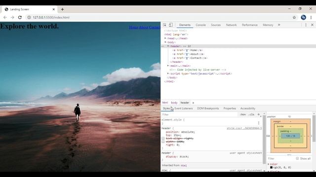 Parallax Landing Page malayalam tutorials - HTML CSS Flex| full സ്ക്രീൻ പേജ് смотреть онлайн