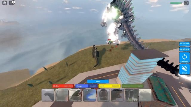 How Strong Is MAX GODZILLA JUNIOR? - Roblox Kaiju Universe смотреть онлайн