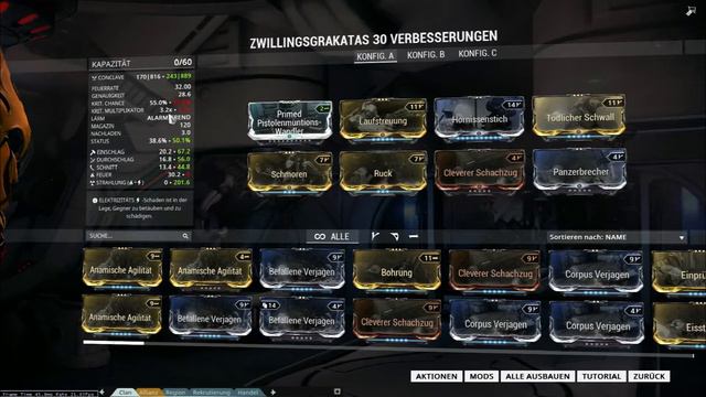Warframe Zwillingsgrakatas Guide und Build/Moddung [Deutsch/German] смотреть онлайн