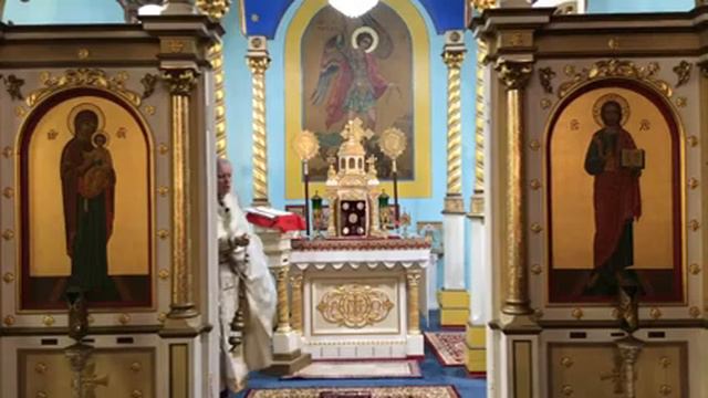 Sunday of the Holy Fathers of the First Ecumenical Council in Nicea смотреть онлайн