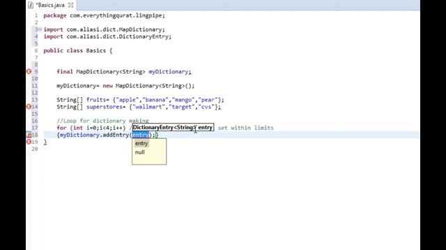 Lingpipe Tutorial | NLP | NER | Create dictionary for chunking смотреть онлайн