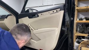 Как снять карту  двери пассат б7  Passat