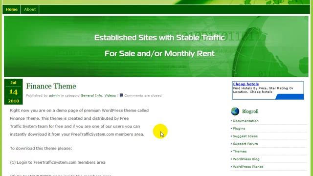 100% FREE AdSense Optimized WP Theme - Financial Niche смотреть онлайн