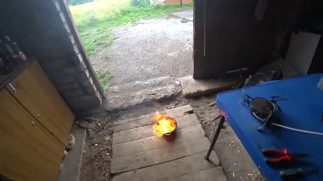 Наносим Патину на Медные Монеты, Чуть не СПАЛИЛ Гараж :) смотреть онлайн