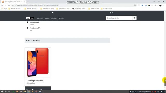 Demo - Ecommerce Website - Laravel Bootstrap Jquery Ajax | Tony Tran смотреть онлайн