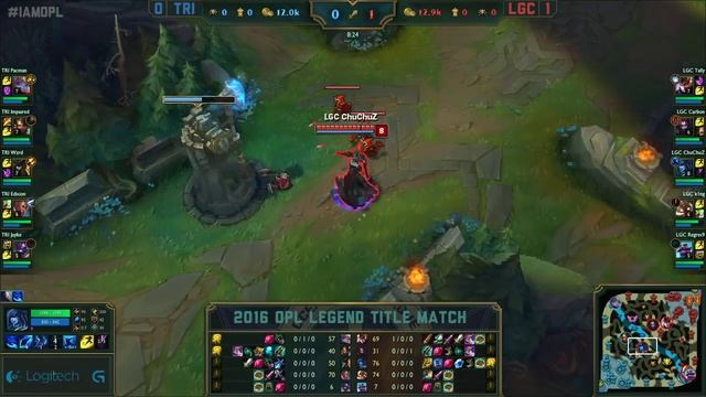 Week 7 LGC vs TRI Game 2 смотреть онлайн
