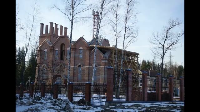Строительство храма Покрова Пресвятой Богородицы в Сивково. смотреть онлайн