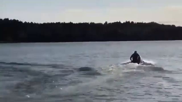 Kawasaki Jet Ski 750 первый выезд