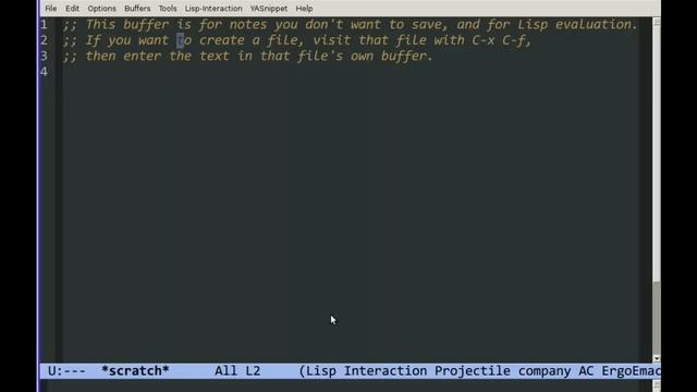 Изучаем Emacs. Эпизод 01 смотреть онлайн