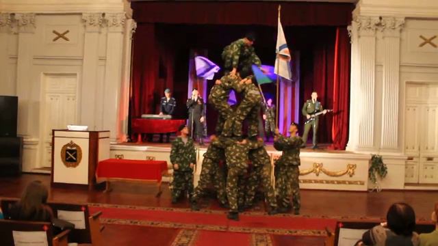пирамида с концерта курсантов 2 факультета 27.11.2015 смотреть онлайн