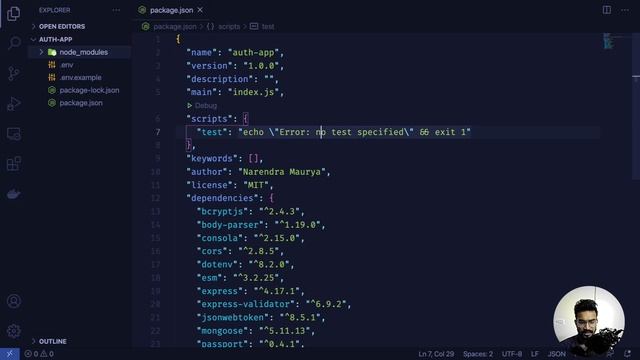 Node Express REST API | Full User Authentication System | Part 1 - Project Setup смотреть онлайн