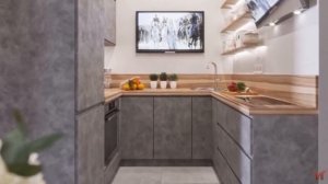 Дизайн проект квартиры студии 28 кв.м.