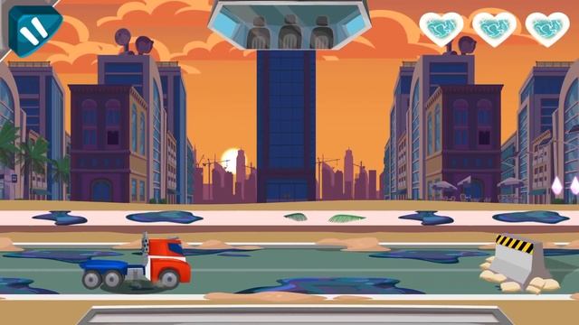 Transformers Rescue Bots: Disaster Dash Hero Run #261 | Destroy the Morbot King! смотреть онлайн