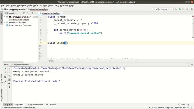 Python Types of Inheritance in Hindi - Tutorial #75 смотреть онлайн