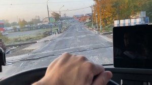 Сильный туман ))) Прилип на выгрузке )