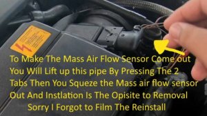 Mercedes C180 W203 1.8 Kompressor 00-07 Mass Air Flow Sensor Replacement