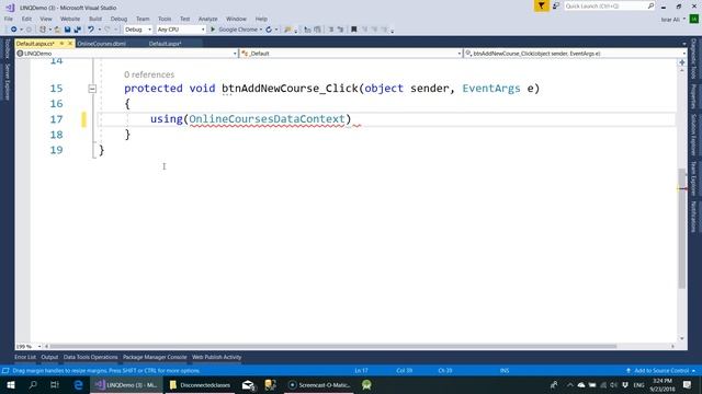 Linq in asp net part 1 смотреть онлайн