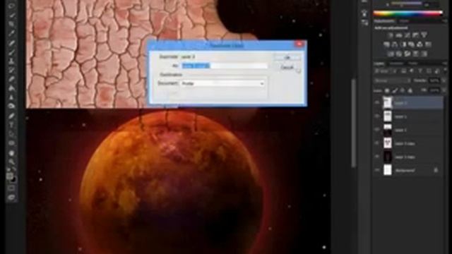 Photoshop tutorial - sci fi movie poster смотреть онлайн