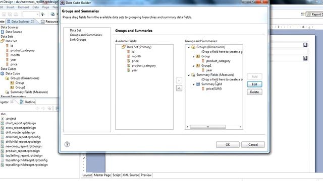 how to create cross tab in BIRT(Eclipse) смотреть онлайн