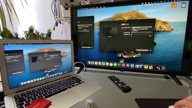 ??MacBook Air képernyő kiterjesztése az LG 32LM63 Smart tv-re. смотреть онлайн