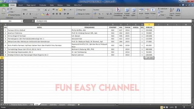 Kesalahan #NAME? dalam Microsoft Excel? Ini solusinya... смотреть онлайн