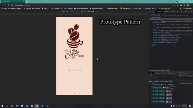 CRUD Coffee Mobile Application : Prototype pattern смотреть онлайн