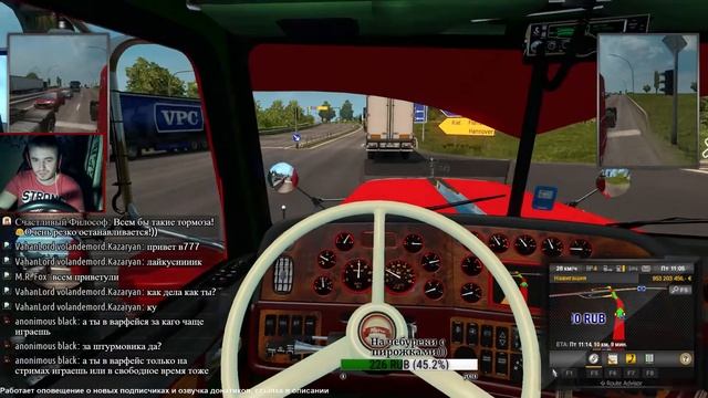 EURO TRUCK SIMULAITOR 2 PROMODS 2.20 АМЕРИКАНСКИЙ КРОКОДИЛ В ЕВРОПЕ смотреть онлайн