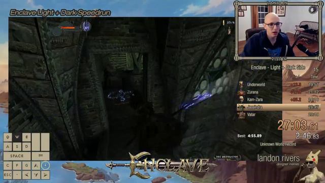 Enclave Light + Dark Speedrun (Any%) 53:26.86 [World Record] смотреть онлайн
