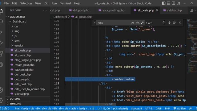 CMS System with PHP and MySQLi (Lecture 20/24) - Web Development смотреть онлайн