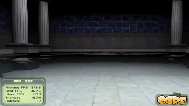 Ogre 3D Engine Vulkan API Sample Scene AMD Radeon R5 240. C++ C# Python and Java Graphics Engine. смотреть онлайн