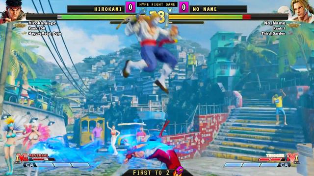 SFV 🥊 Hirokami (RYU) VS No Name (VEGA) 🥊 スト5 🥊 SF5 🥊 Street Fighter 5 смотреть онлайн