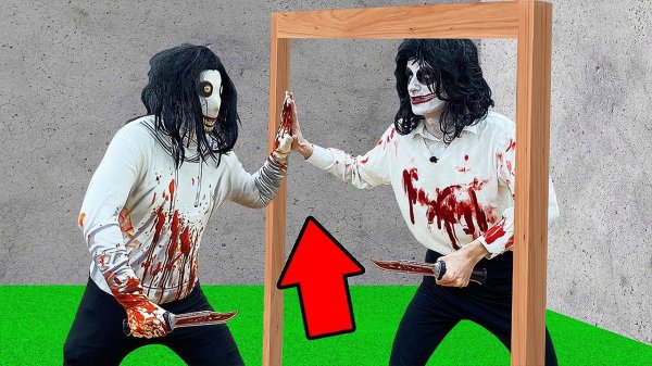 Страшные КАМУФЛЯЖНЫЕ Прятки от ДЖЕФФА !