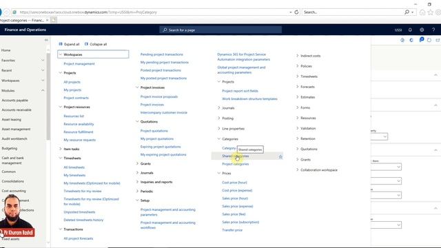 How to define prerequisites in Project Management and Accounting in Dynamics 365 FinOps смотреть онлайн