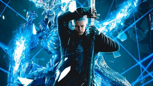 Create Vergil art in Photoshop(Создание арта с персонажем Вергилий в фотошоп) смотреть онлайн