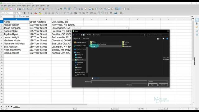 How to create address labels in LibreOffice Writer смотреть онлайн