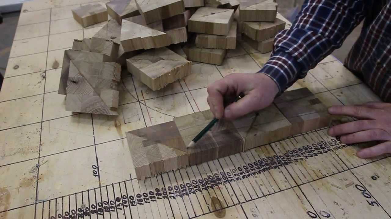 Изготовление доски с хаотичным рисунком из обрезков
Making Chaotic pattern end grain cutting board смотреть онлайн