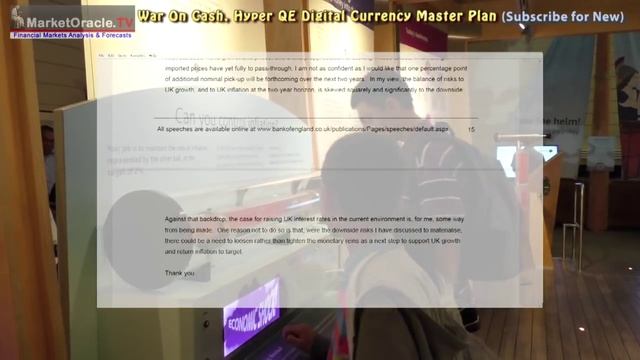 War on Cash - Bank of England Planning Hyper QE, Scrapping Cash for Digital Currency смотреть онлайн