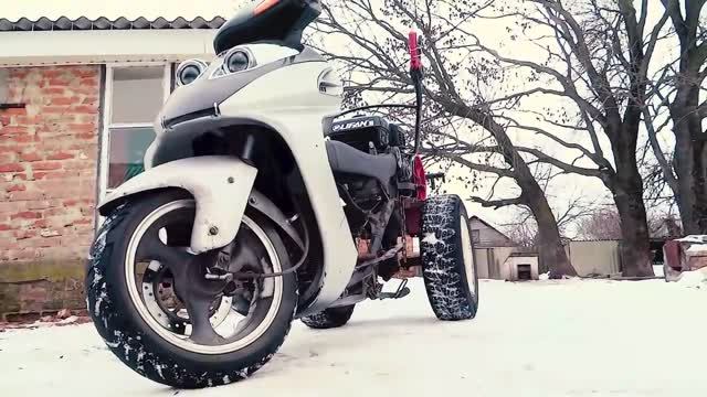 ПЕРЕДНИЙ АДАПТЕР для мотоблока или ТРАЙК своими руками __ мотоблок зимой смотреть онлайн