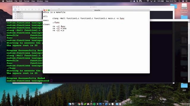 C for Beginners: Creating makefiles for C Programs using CLANG/GCC смотреть онлайн