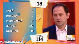 ㉑ Смешные моменты из Больших игр программы «Сто к одному»