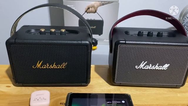 Review แบบด่วนๆ Marshall kilburn II black & brass VS Marshall kilburn II black ( original ) смотреть онлайн